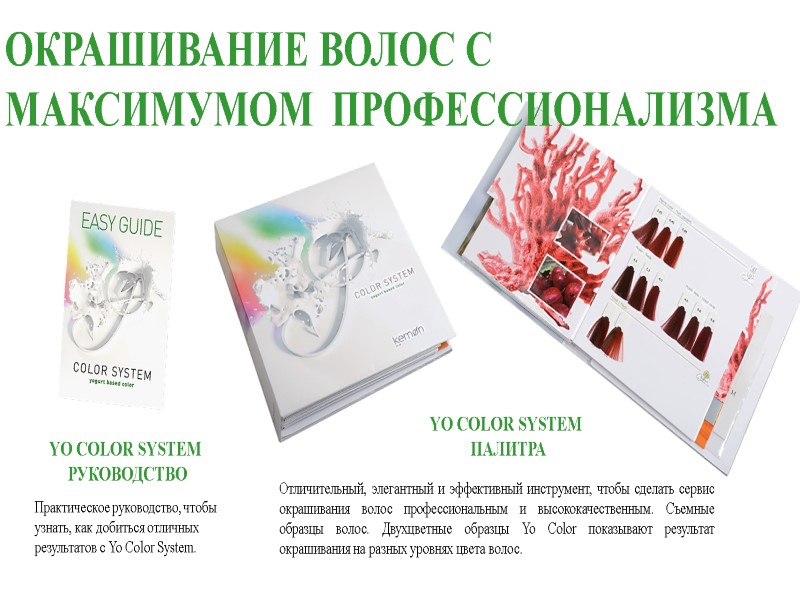 ОКРАШИВАНИЕ ВОЛОС С МАКСИМУМОМ  ПРОФЕССИОНАЛИЗМА